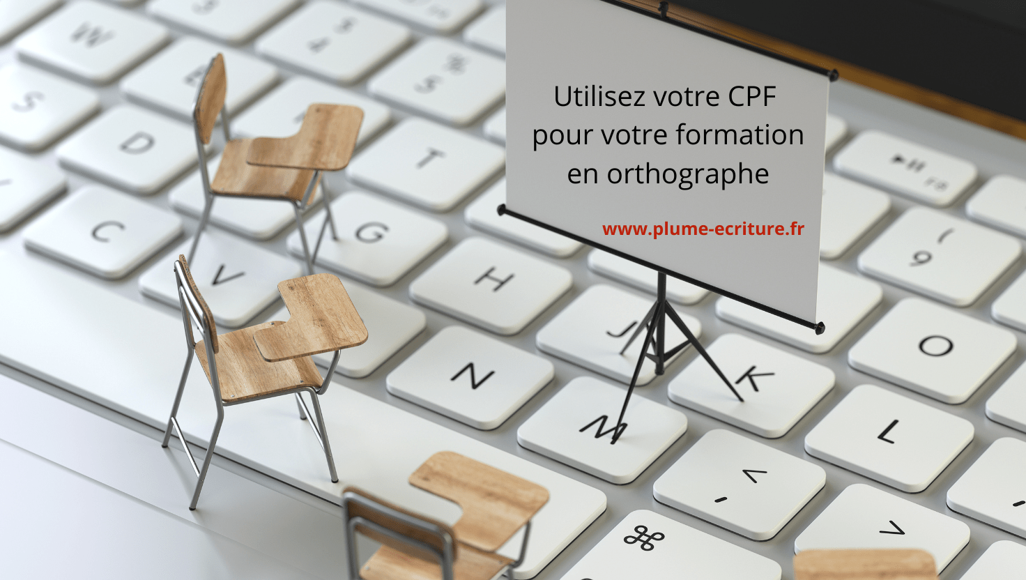 Utilisez votre CPF pour financer votre formation en orthographe avec Plume Maison d'Ecriture